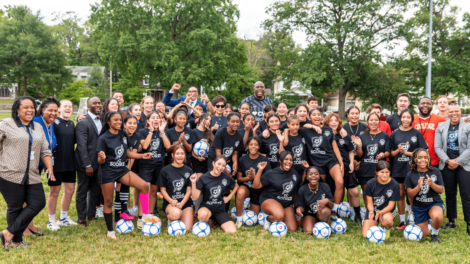 DC SCORES, the Washington Spirit, and Clark Foundation Launch Middle School Girls’ Soccer League Initiative